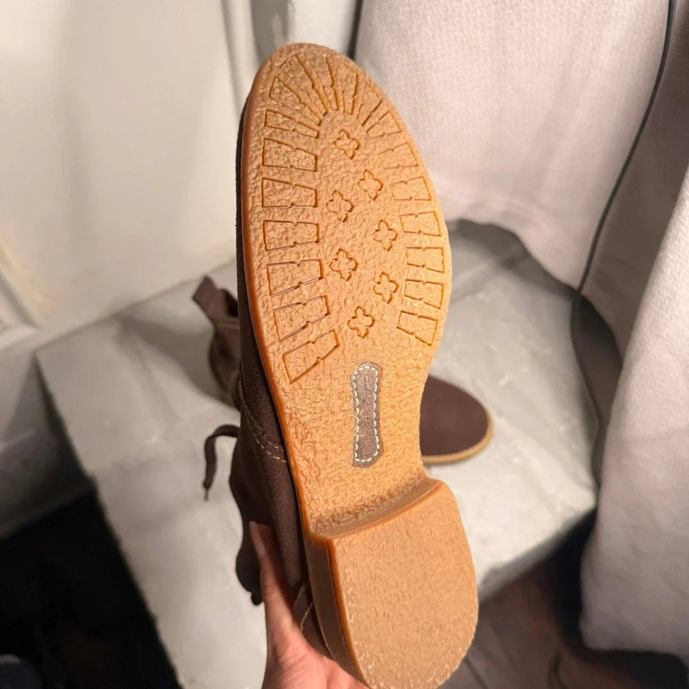 Timberland Earthkeepers Chukka Boots 8.5 Women Brown Suede Leather 25665M